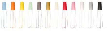 FRAUMAIER - slimsophie vloerlamp - mosterdgoud - RAL 1002 - Switch to Dim