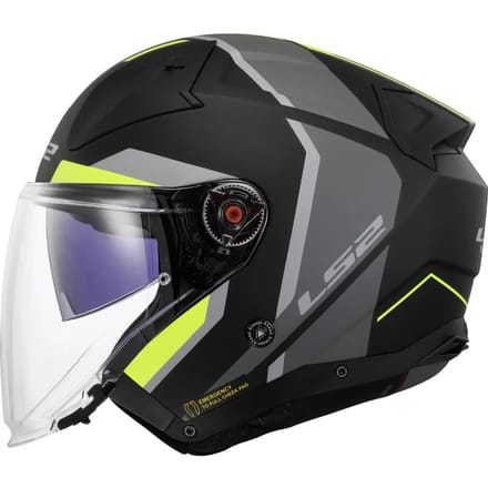 Jet motorhelm LS2 OF603 Infinity II Focus