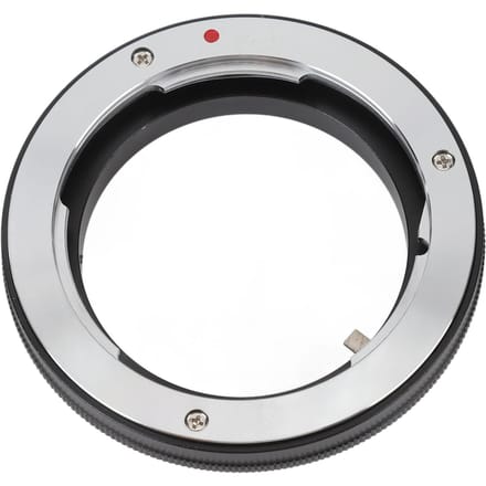 Lens Mount Adapter Ring voor OM‑4 3 Aluminiumlegering Lens Mount Adapter voor OM Mount Lens naar 4 3 Camera voor E620 E520 E450 black