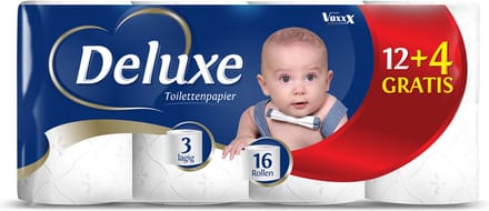 Deluxe - Toiletpapier - 3 laag - 16 rollen