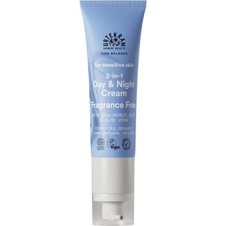 Urtekram Fragrance Free 2-in-1 Day &amp; Night Cream 50 ml