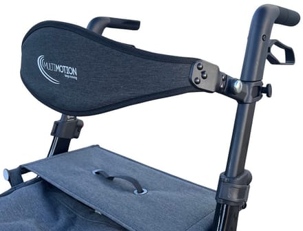 MultiMotion - Rugband voor Curve rollator - Verstelbaar - Extra comfort - 15,5 cm