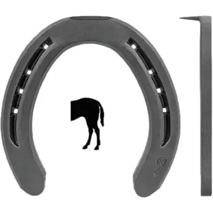 Fer à cheval achter met 1 pinçon Kerckhaert WH
