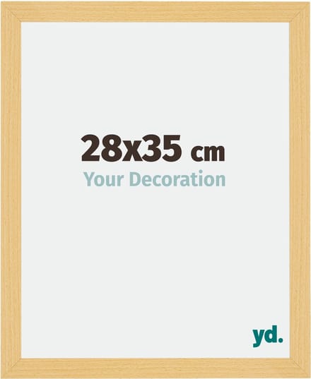Your Decoration - Fotolijst 28x35 cm - MDF - Beuken Decor - Mura