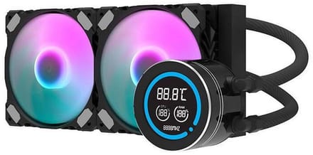 Darkflash Computer Radiator DN-D240 BLACK - CPU waterkoeling