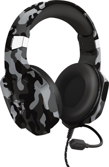 Headphones with Microphone Trust 24368 Black