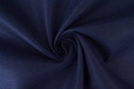 Vilt stof - 1mm dik vilt - 1 meter - Per meter - Marineblauw