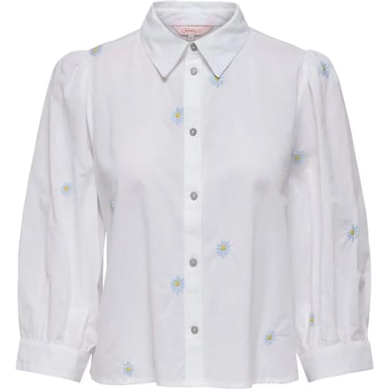 ONLY - ONLCANDY 3/4 CROPPED SHIRT WVN - Dames - Blouses