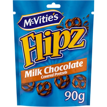 Flipz pretzels melkchocolade