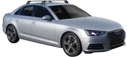Audi A4 S4 RS4 5drs Limousine 2015 - heden Premium Dakdrager Zwart Whispbar Auto Exterieur Accessoires