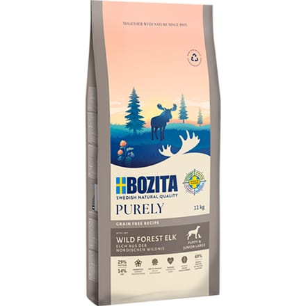 Bozita Dog Purely Puppy & Junior Large Elch | 11kg
