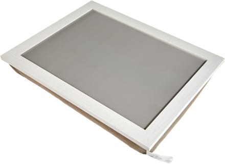 Core® Schootkussen Dienblad -Scchootdienblad - Schootkussen Tablet - Grijs - 43cm x 6cm x 32cm