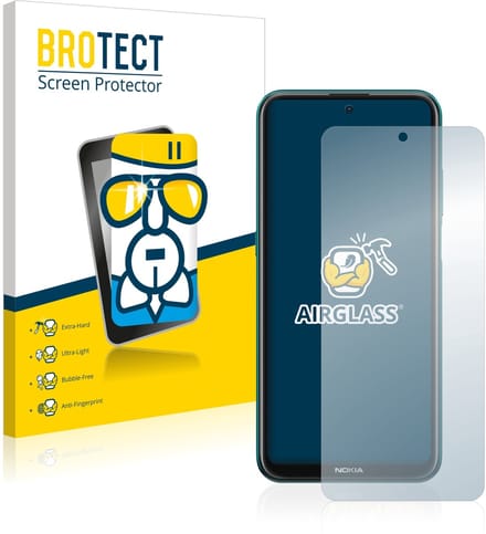 Screenprotector voor Nokia X10 Beschermglas transparant