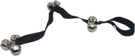 Hondendeurbel Training - Honden Bel - Zindelijkheidstraining - Verstelbare Lengte - 85 cm - Zwart