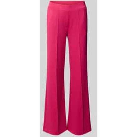 Flared cut broek met elastische band