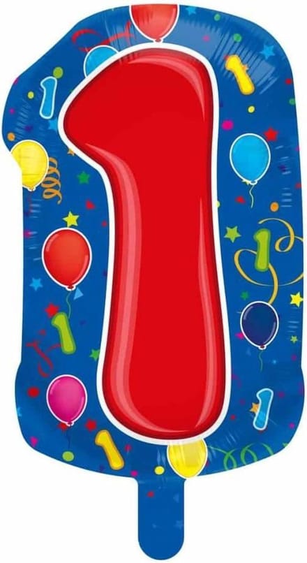 Folat - Folieballon - Shape - 1 - Zonder vulling - 56cm