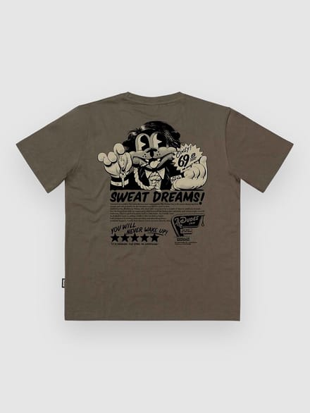 The Dudes Sweat Dreams T-Shirt bruin
