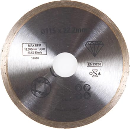 Stanley continu diamantzaagblad