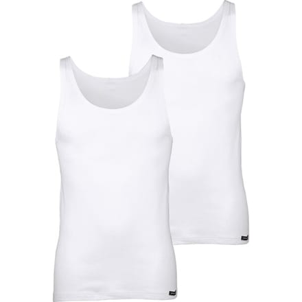 Jan Vanderstorm herren Hemden, Set Van 2 - 09 - wit - Plus Size
