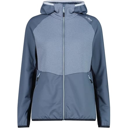 Dames fleece met capuchon CMP Grid Tech Micro