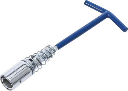 BGS Cardan bougiesleutel met T-greep, cardanveer 16 mm / 21 mm