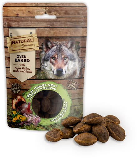 Hondenkoekjes Natural Greatness - Kalmerend, Graanvrij, Hypoallergeen - 100g