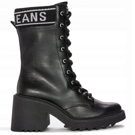Pepe Jeans - Dames Veterboot - Zwart