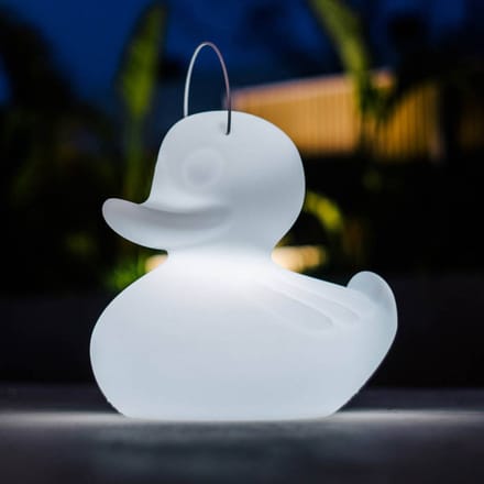Goodnight Light Lamp Eend Duck Duck XL - wit - colour changing