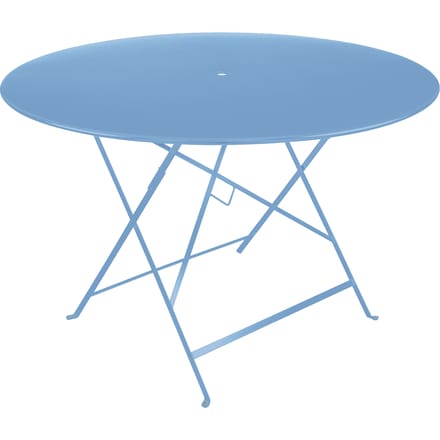 Fermob BISTRO klaptafel rond - E1 Maya blauw - Ø 117 cm