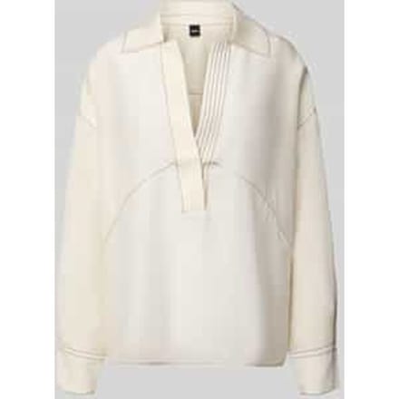 Loose fit blouse met zijdegehalte Model 'BRIZZY'