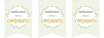Flag banner - Communie