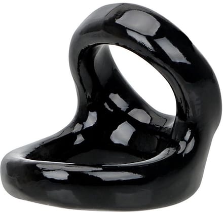 Cockring Met Dubbele Opening - Siliconen - Penis En Balring - Rekbaar