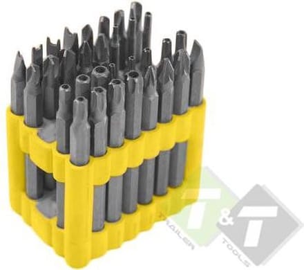 Bitset, 32 delig, verschillende soorten maten