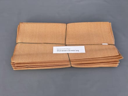 Camobob schaduwdoek coupon 57x1000cm sand, 340grams