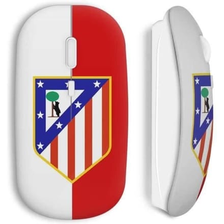 Draadloze muis Atletico De Madrid voetbal
