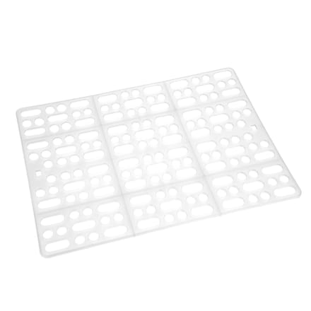 Tapis de Cage Facile à Nettoyer   Tapis pour Cochon d'Inde     (Rose)