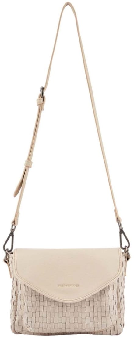 FREDsBRUDER Schoudertas Natural Flow Crossbag With Flap Oat Milk Crème