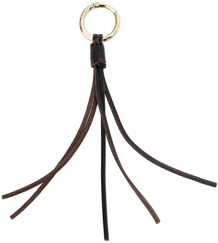 vidaXL - Leren - riem - 1 - Donkerbruin - 200 - x - 0,4 - cm - Leer
