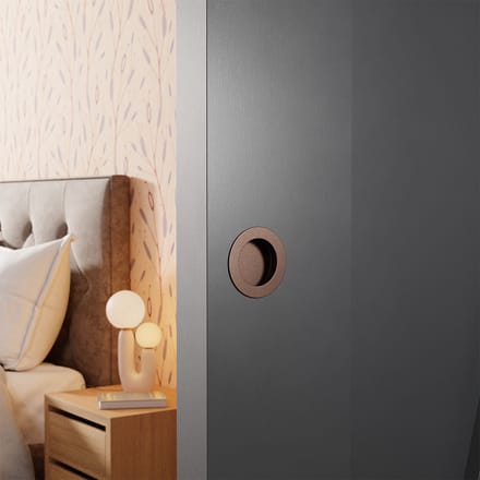 Schuifdeurkom - Brons Kleur - RVS - GPF - GPF0710.A2B Bronze blend 50mm
