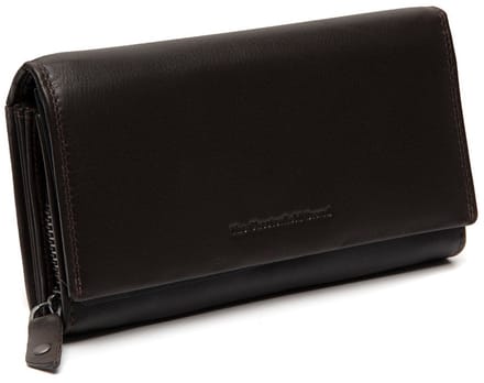 The Chesterfield Brand portemonnee Arvento Wallet Brown donkerbruin
