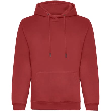 Just Hoods Organic Hoodie JH201 - Fire red - M