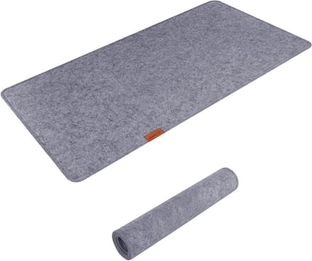 Bureau Onderlegger - Bureau Mat - Bureau Beschermen - Antislip Onderkant - 100x40 cm - Grijs