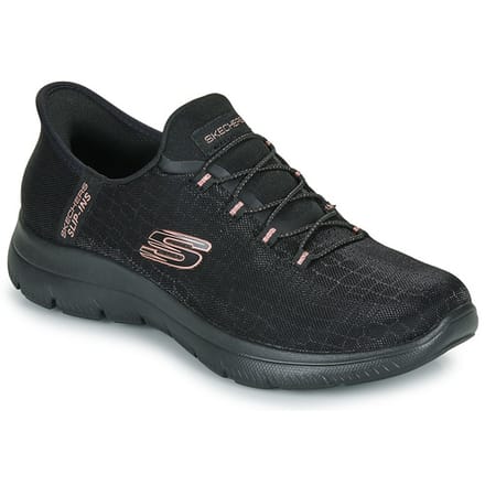 Skechers SUMMITS-CLASSY NIGHT Dames Instappers - Zwart / Rose Gold