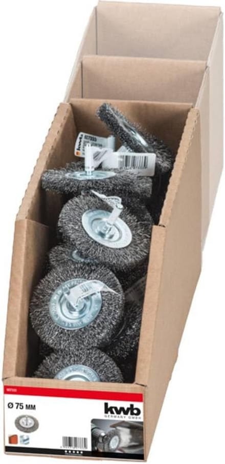 Schijfborstels van Gegolfde HSS-Staaldraad voor Boormachine en Accuschroevendraaier (60 mm)