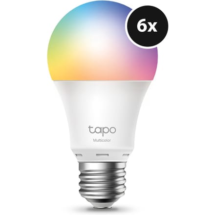 Tapo L530E Slimme Ledlamp E27 - Grote Fitting- Wit & Kleur - WiFi- 1 pack
