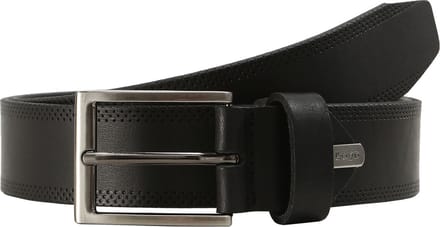LLOYD Leren riem Cow Leather Men's Belt W80 Black zwart