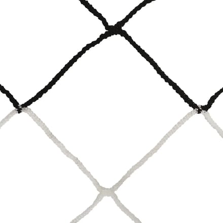 Duo-kleur 11-a-side voetbalnetten PP geweven 4mm enkel mesh 120 honingraat Sporti