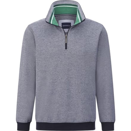 Babista herren Sweatshirt - 52/54 - donkerblauw - Plus Size