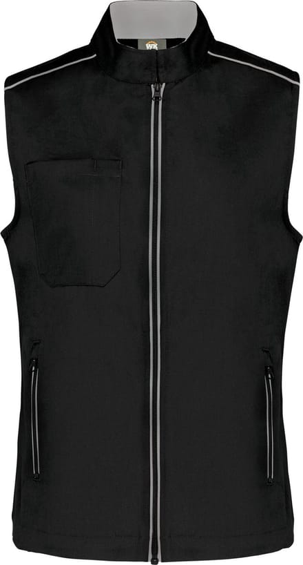 WK. Designed To Work Damesgilet Day To Day WK6149 - BLACK / SILVER - L