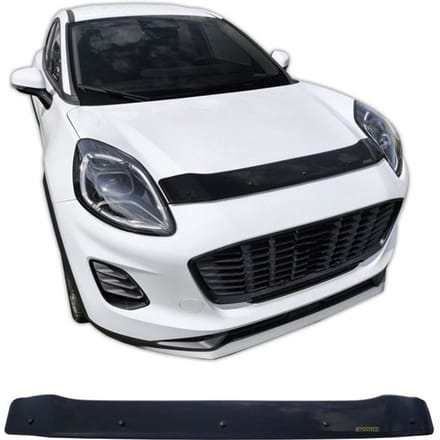 SCOUTT | Bra Capot Déflecteur Protection Pour Ford Puma Depuis 2020, Aérodynamique, Assemblage Facile, Aucun perçage requis